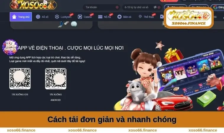 Cách tải đơn giản nhanh chóng