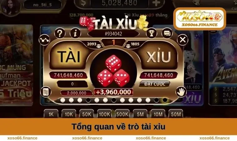 Chơi Tài Xỉu Online Kiếm Tiền - Chiến Thuật Thắng Liên Tục 1 Tổng quan về trò tài xỉu